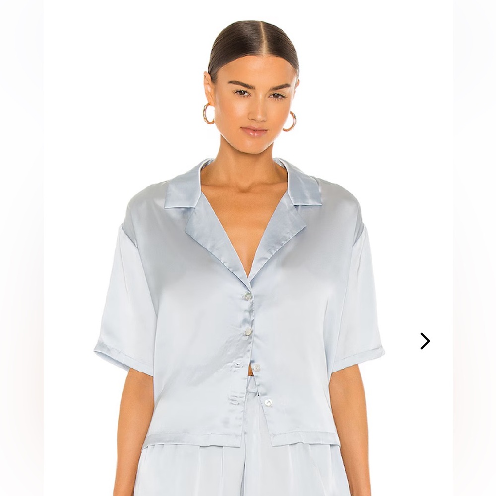 Lovers and Friends Shawn top in Sky Blue